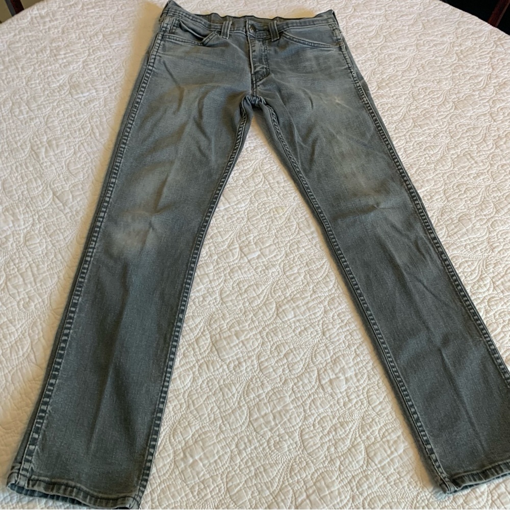 Levi’s 511 faded black jeans